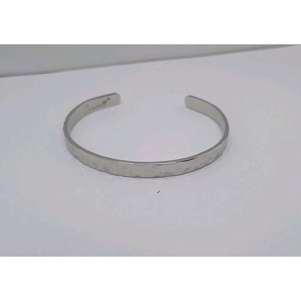 Stainless Steel Cuff Motivation Bracelets 2pc With Engraving Inside - Carviell - Picture 4 of 9